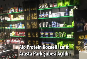 Alo Protein Sporcu Gıdaları Kocaeli – İzmit Arasta Avm ‘ de Açıldı !